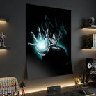 Tableau manga Sangoku Black Edition fond noir intense