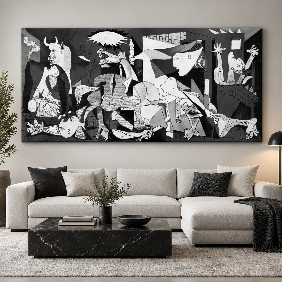 Tableau mural Picasso Guernica grand format