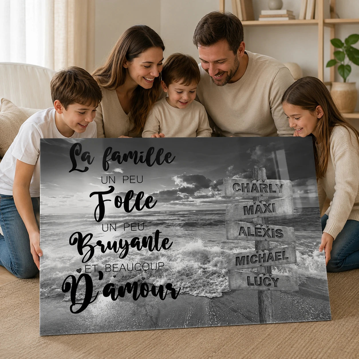 Tableau personnalisé en Plexiglas brillant 