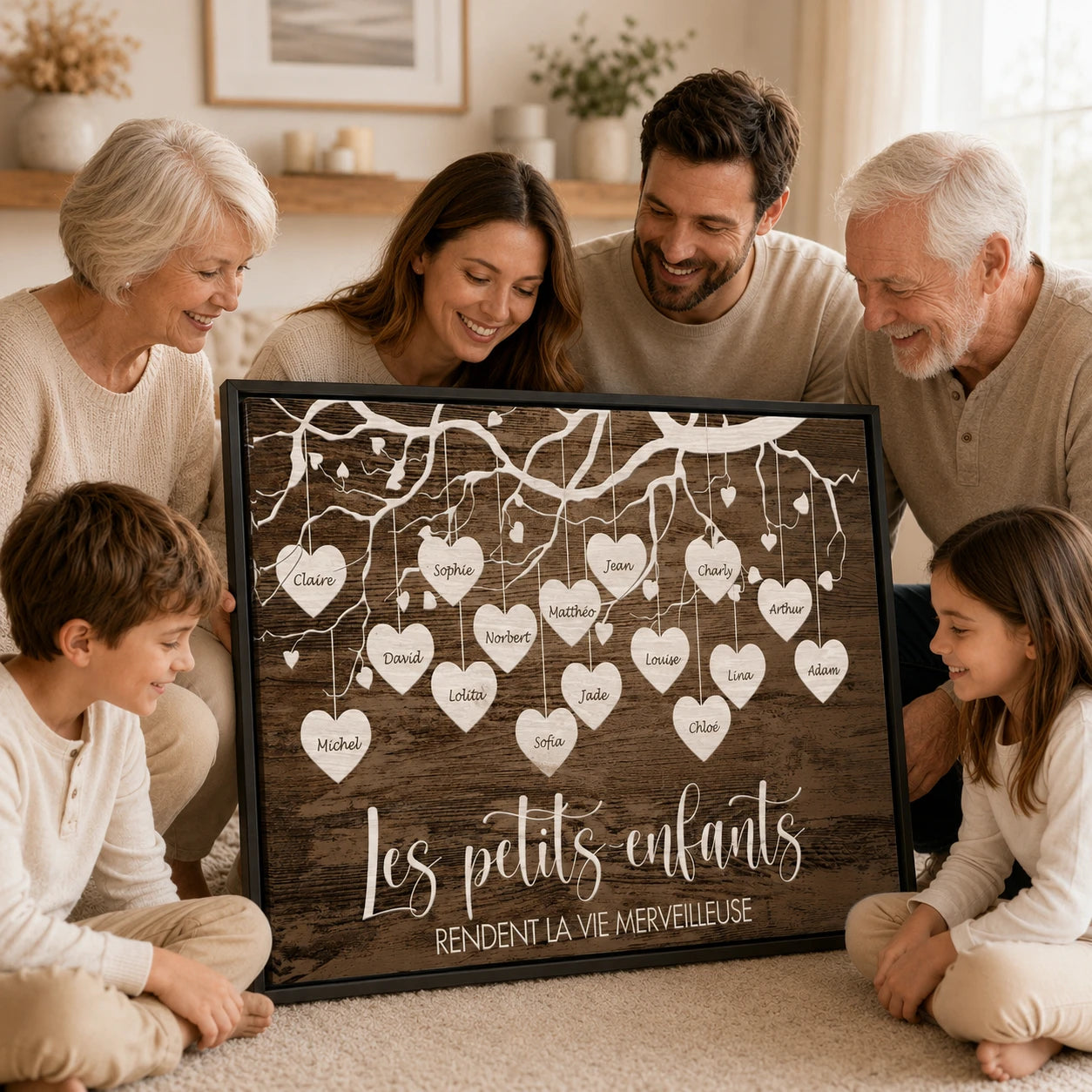 Tableau personnalisé en Plexiglas avec effet de brillance et léger reflet