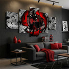 Tableau toile Naruto Corbeau pour chambre ado manga