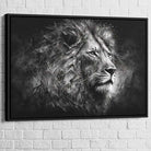 Tableau Lion | Silhouette Royale | Profitez des Promos -20% d