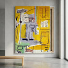 Tableau Basquiat Ashes 1981 - Tableau Peintre