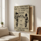 Tableau Dragon Ball Fight Them Together - Toile Imprimée