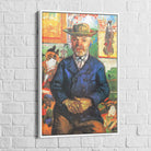 Tableau Van Gogh | Portrait du père Tanguy d