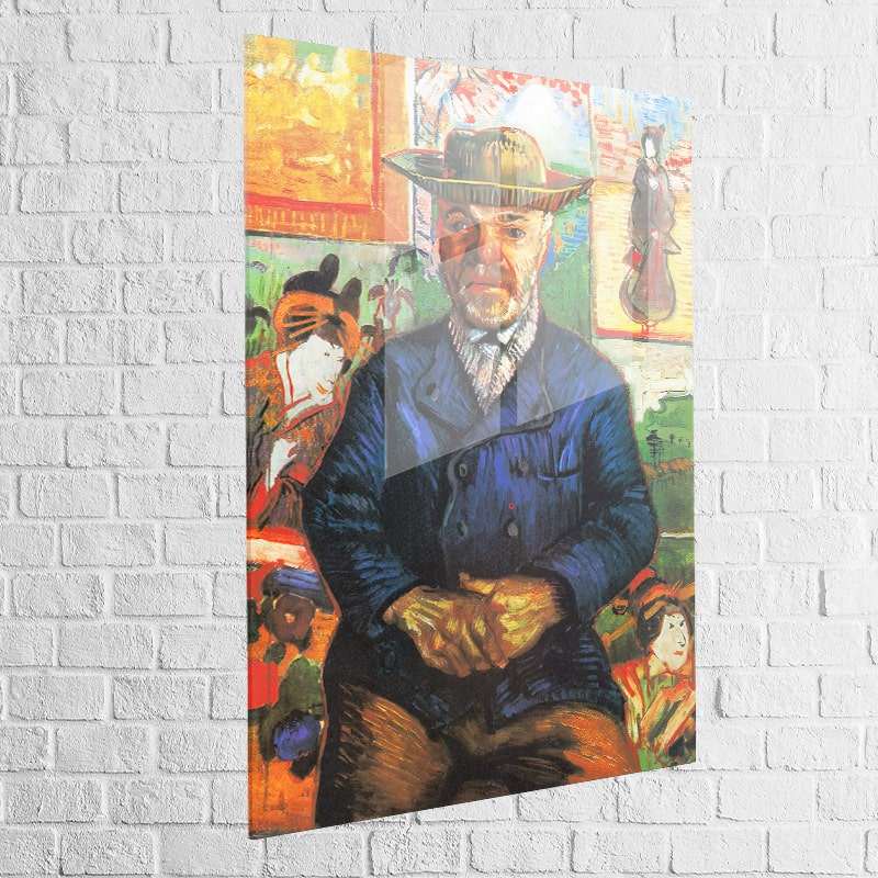Tableau Van Gogh | Portrait du père Tanguy e