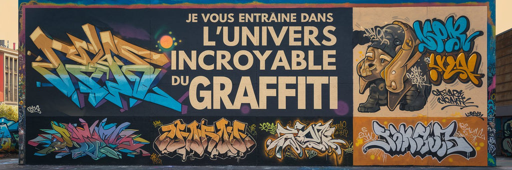 je vous entraîne dans l'univers incroyable du graffiti. Avec moi, découvrez comment cette forme d'expression artistique peut transformer vos espaces et nourrir votre créativité.