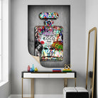 Tableau Street Art Chanel I Want You - 40x60cm / Poster qualité premium - Tableau Street Art
