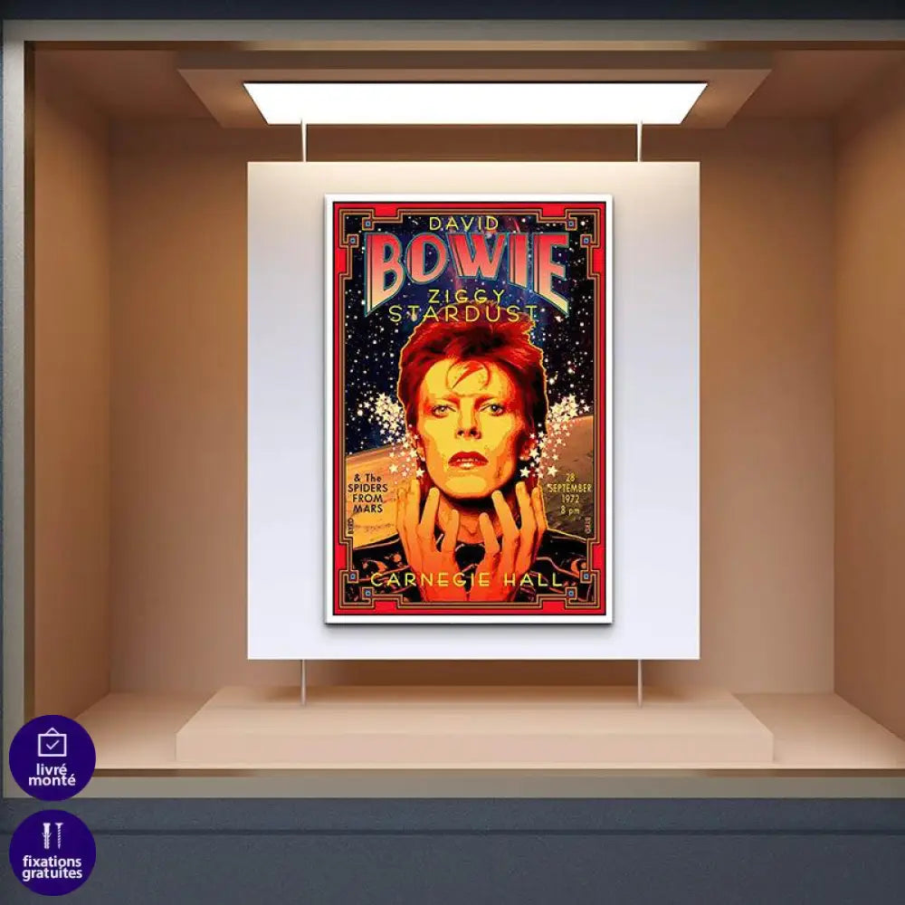 Affiche Concert David Bowie - Montableaudeco