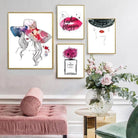 Affiche Fashion Aquarelle Collection 6 Pièces - Montableaudeco