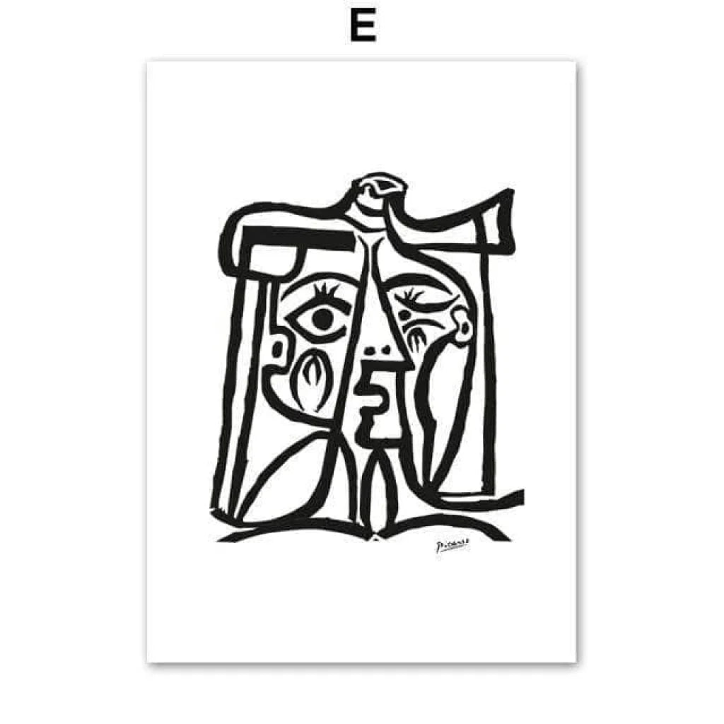 Affiche Picasso Vintage Expo Collection 8 Pièces - Montableaudeco