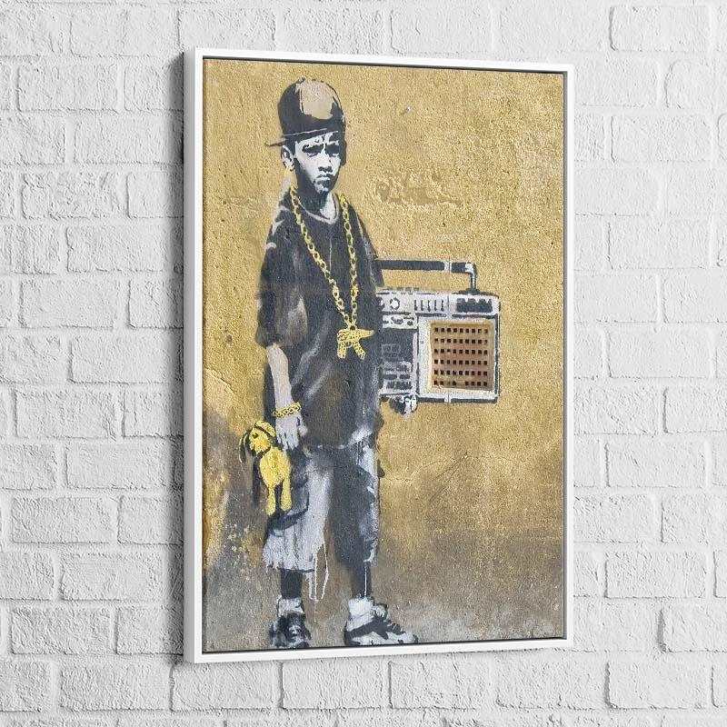 Tableau Banksy Ghetto Boys - Montableaudeco