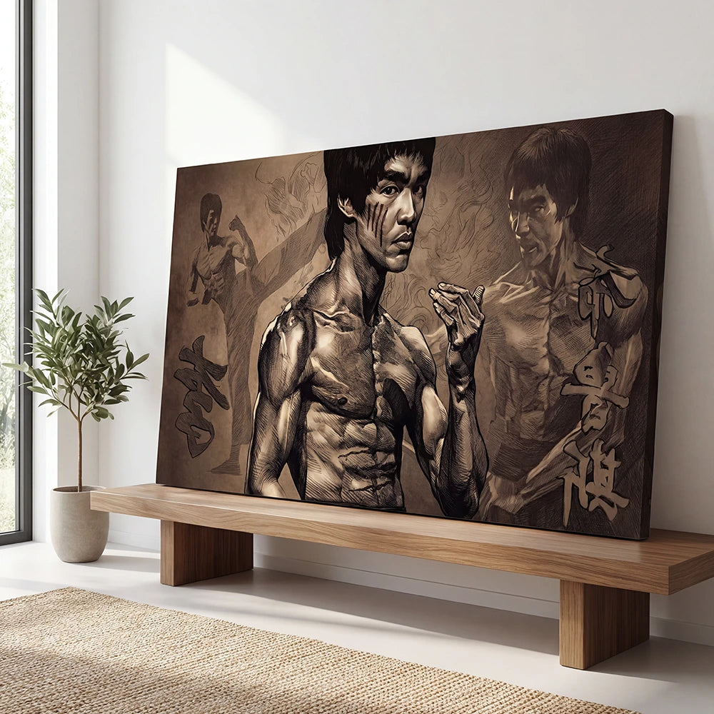 Tableau Bruce Lee XXL