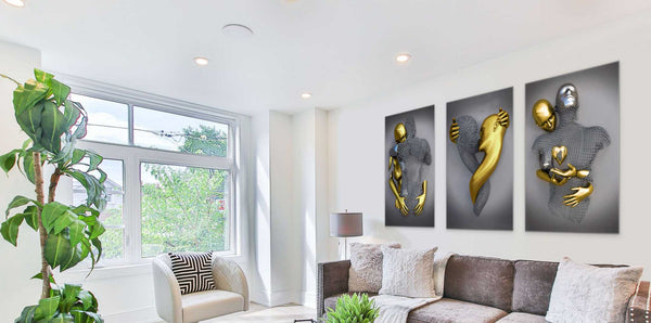 Tableau 3d Or