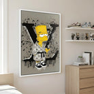 Tableau Bart Simpson Louis Vuitton - Tableau Animation