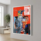 Tableau Jean Michel Basquiat La Hara - Tableau Basquiat