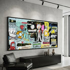 Tableau Street Art Basquiat In Italia - Tableau Street Art