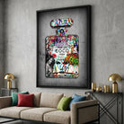 Tableau Street Art Chanel I Want You - 40x60cm / Cadre noir - Tableau Street Art