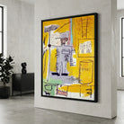 Tableau Basquiat Ashes 1981 - Tableau Peintre
