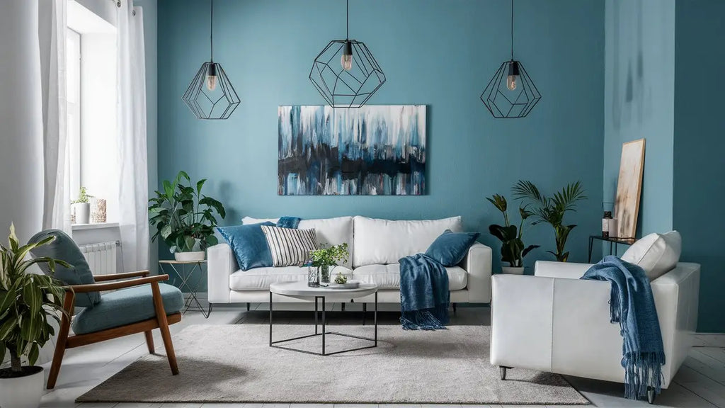 Tableau abstrait pour salon