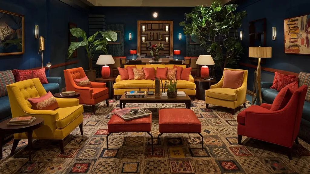 La puissance des couleurs chaudes