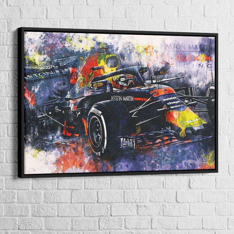 Tableau Formule 1 Red Bull - Montableaudeco