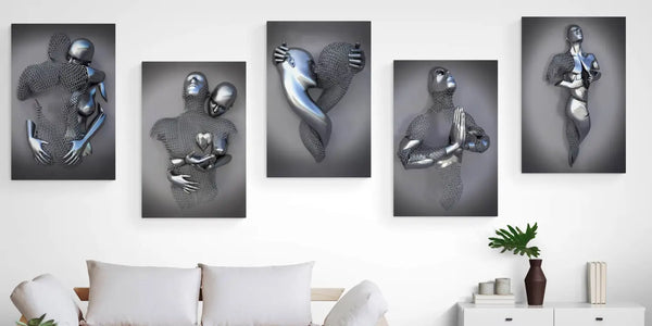 Tableau amour 3d