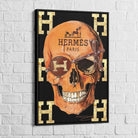 Tableau Hermès Skull - Montableaudeco