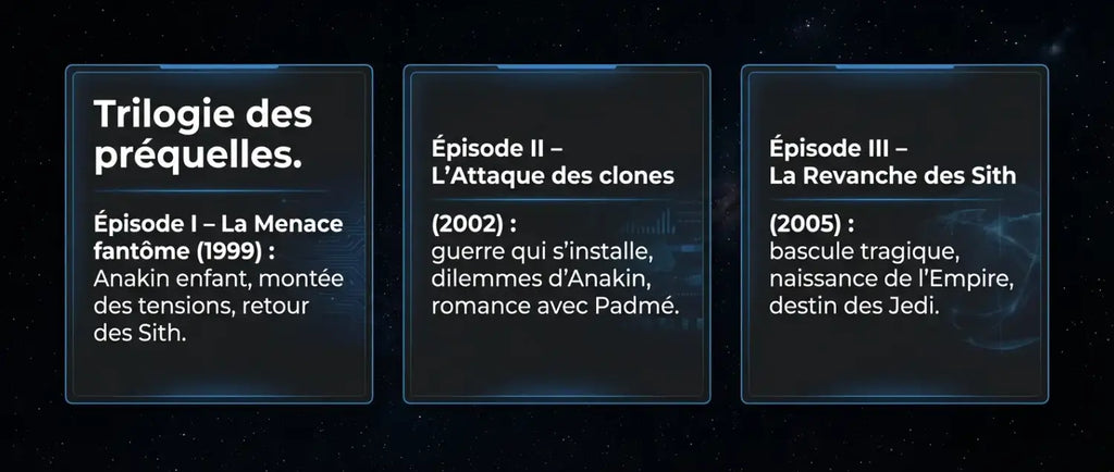 star wars les prequelles