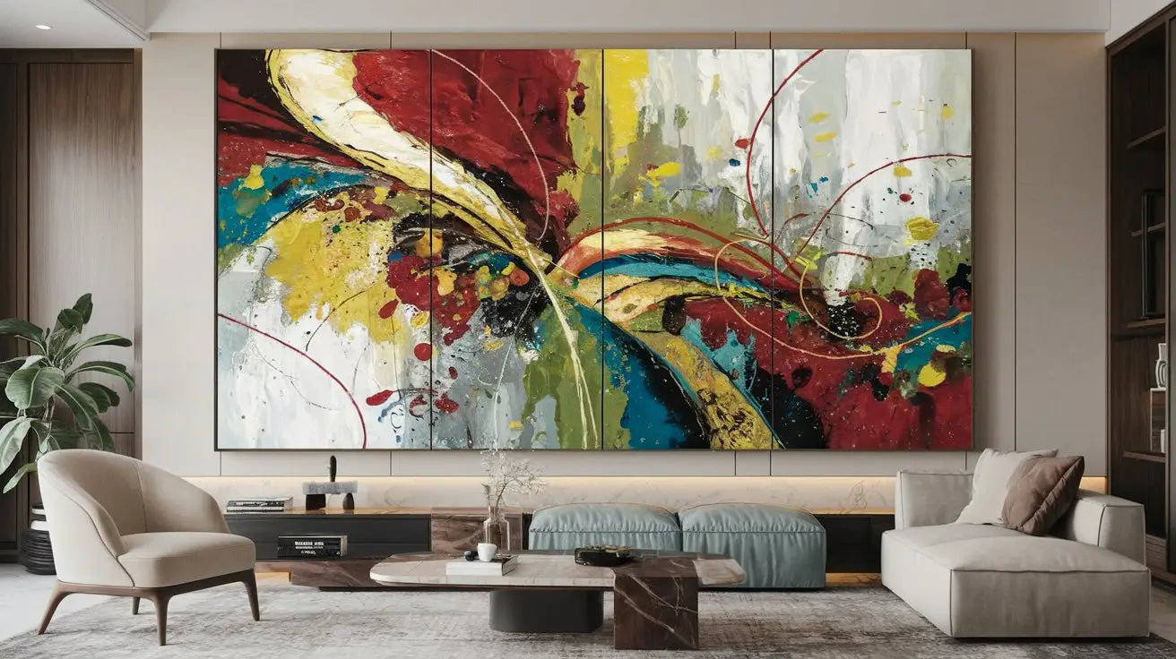 Comment adopter l’art abstrait à la maison