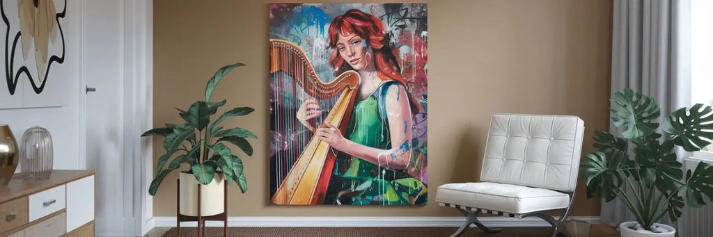 L'acquisition d'un tableau graffiti n'est pas un acte anodin, il revêt une importance capitale dans l'aménagement de votre salon