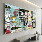 Tableau Street Art Basquiat In Italia - Tableau Street Art