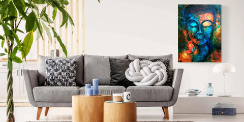 Tableau déco de salon Bouddha