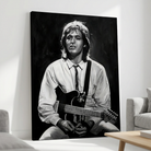 portrait noir et blanc goldman tableau moderne