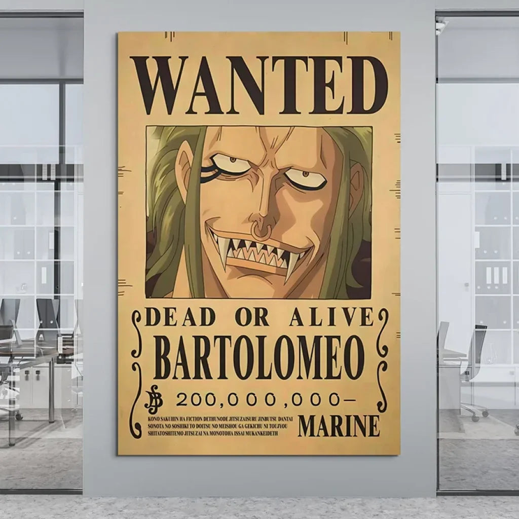 Poster One piece Dead or Alive  Bartolomeo