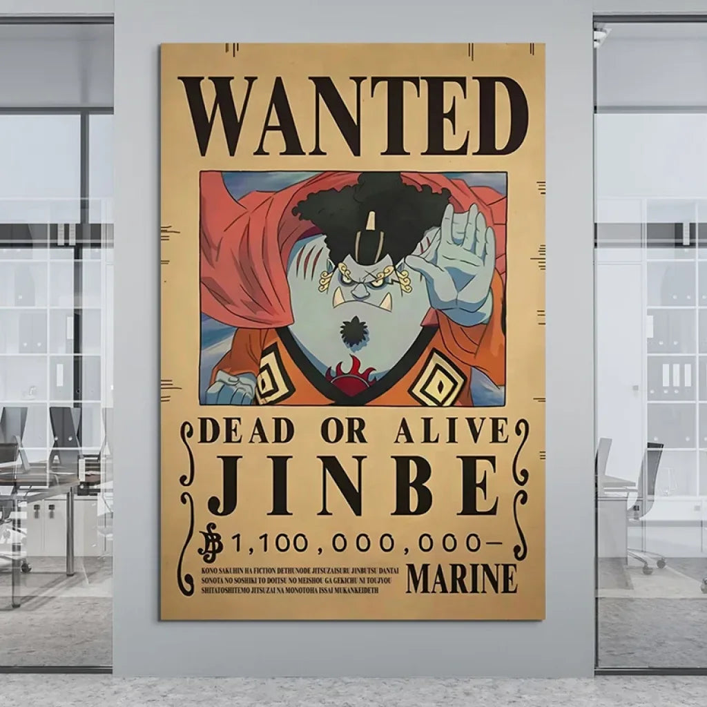 Poster One piece Dead or Alive Jinbe