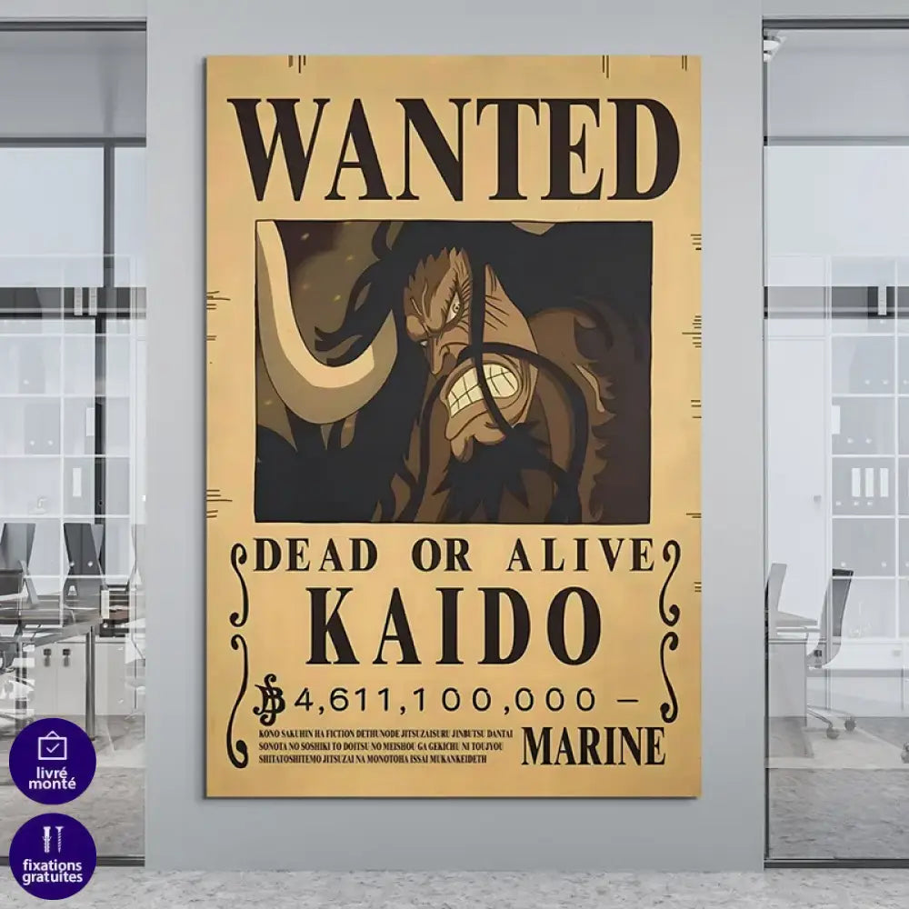 Poster One piece Dead or Alive  Kaido