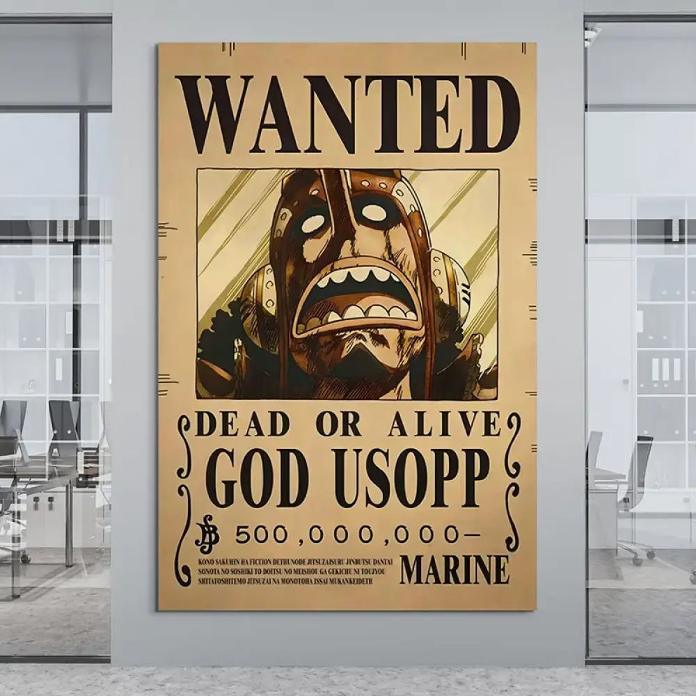 Poster One piece Dead or Alive Gold  Usopp