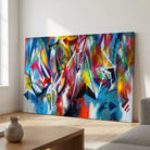 tableau art abstrait contemporain design