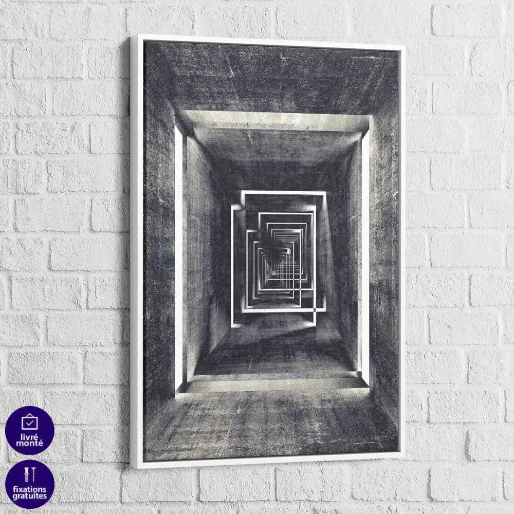 Tableau Abstrait Géométrie - Montableaudeco