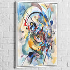 Tableau Abstrait Géométrie - Montableaudeco