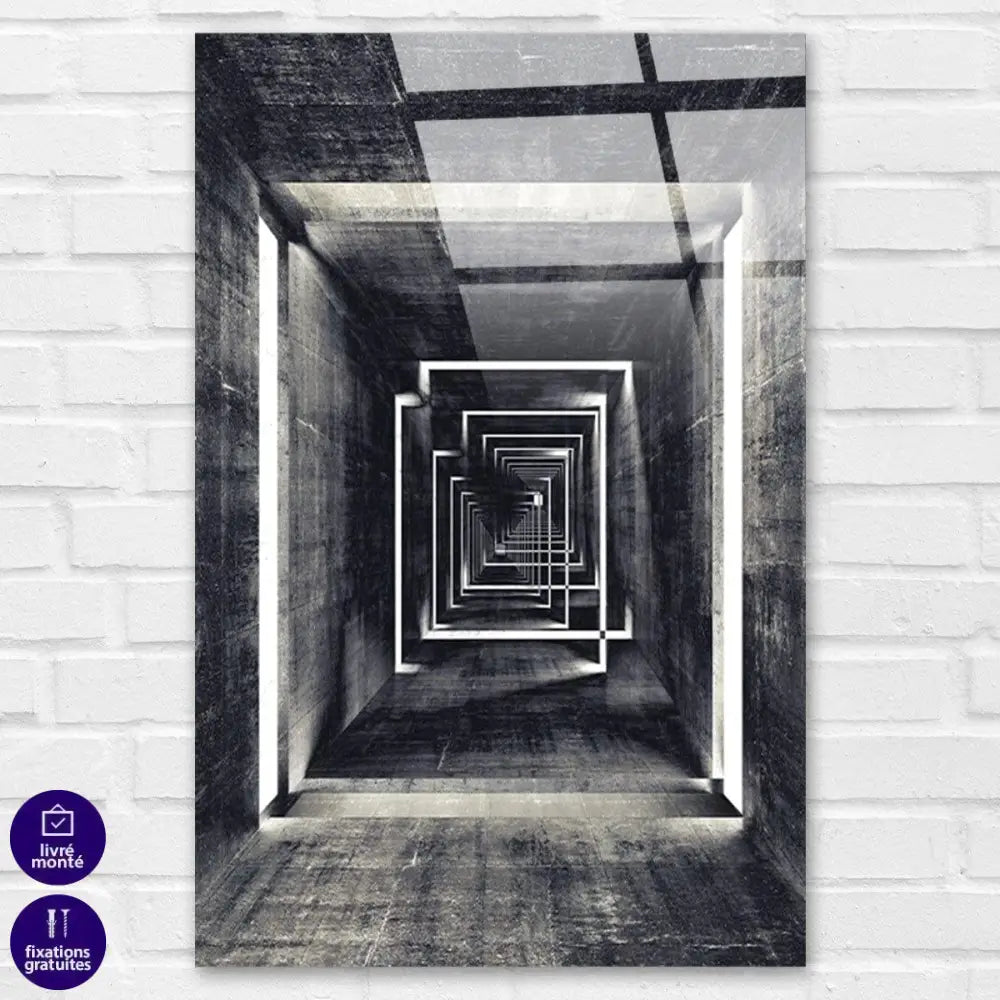 Tableau Abstrait Géométrie - Montableaudeco