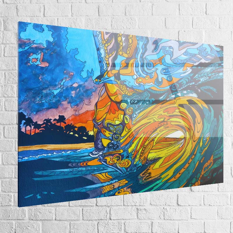 Tableau Abstrait | Hawaï Surfing | Bienvenue -20% Sur Votre Commande e