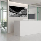 Tableau Abstrait Le Noir et Blanc - Montableaudeco