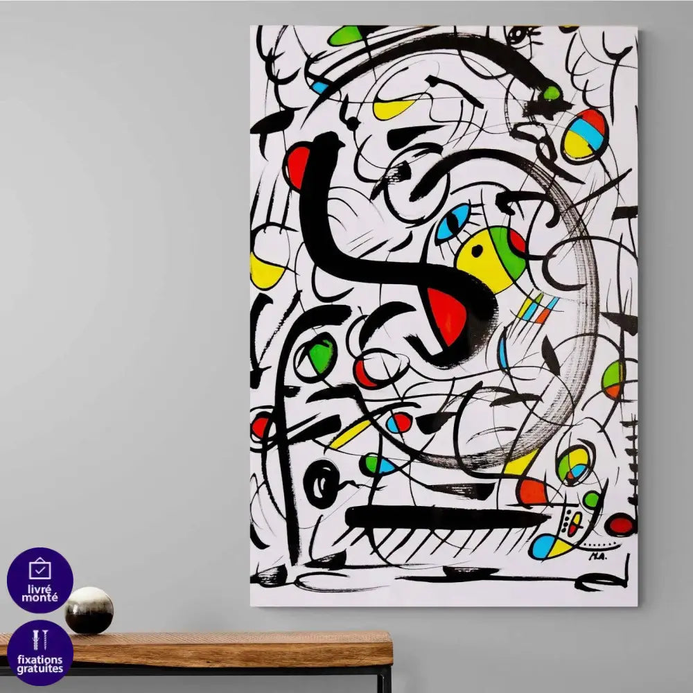 Tableau Abstrait Le Rêve d'un autre - Montableaudeco