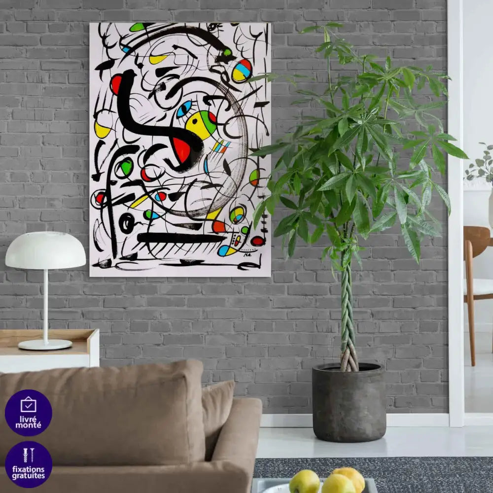 Tableau Abstrait Le Rêve d'un autre - Montableaudeco