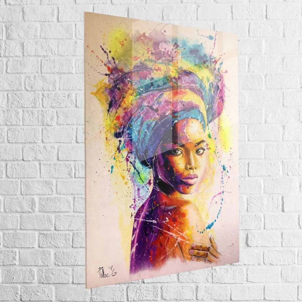 Poster Femme africaine