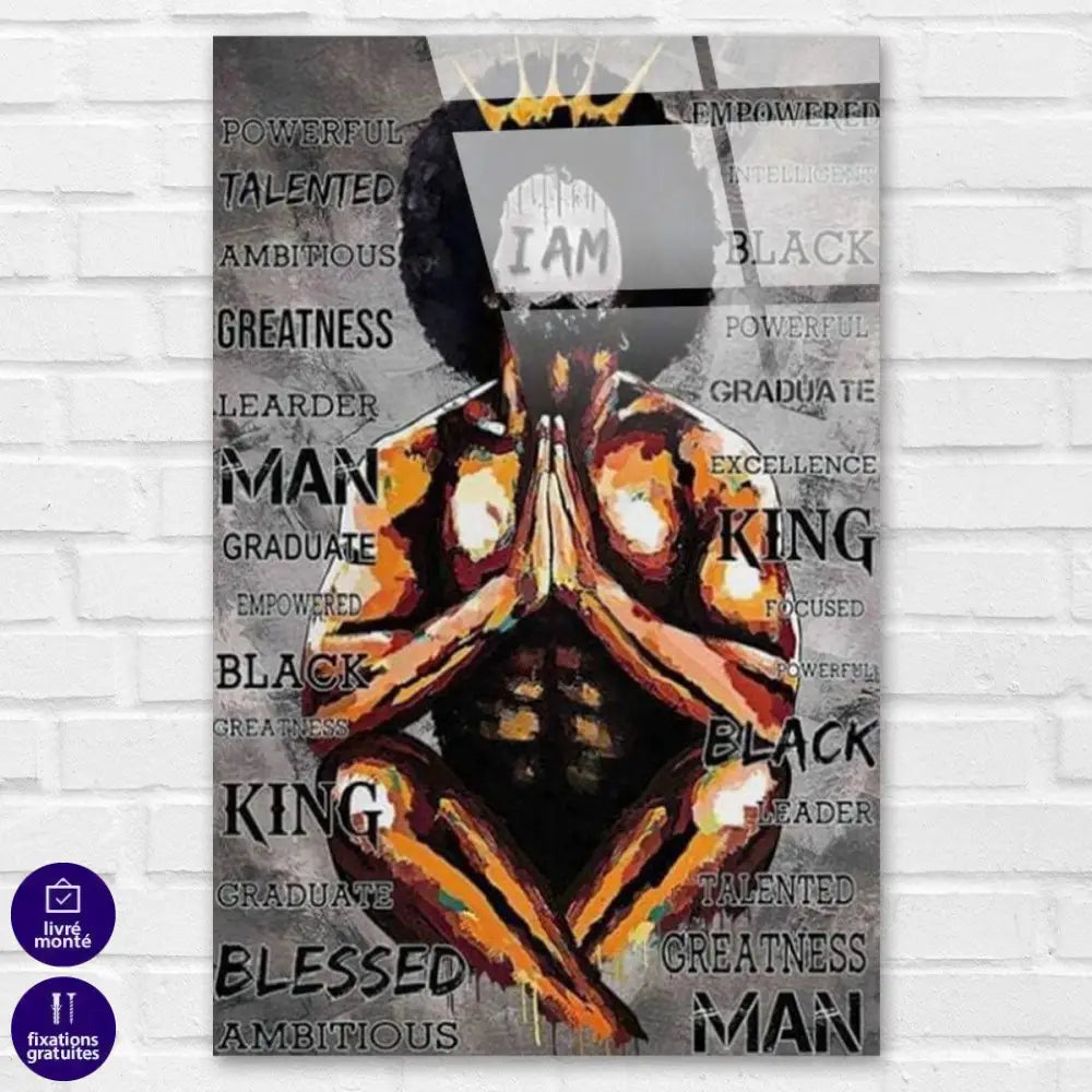 Tableau Afrique I AM - Montableaudeco