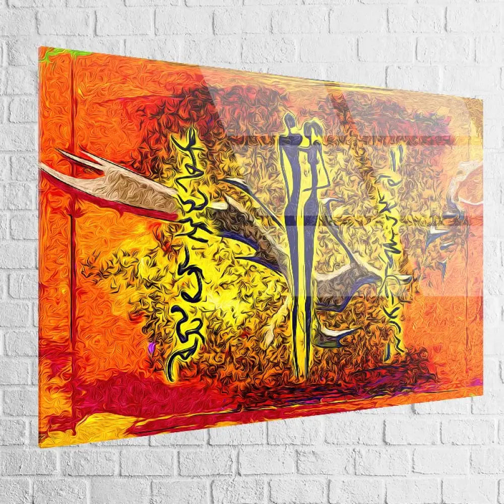 Tableau Afrique plexiglas – rendu brillant, couleurs intenses