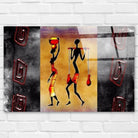 Tableau Afrique Les Porteurs - Montableaudeco